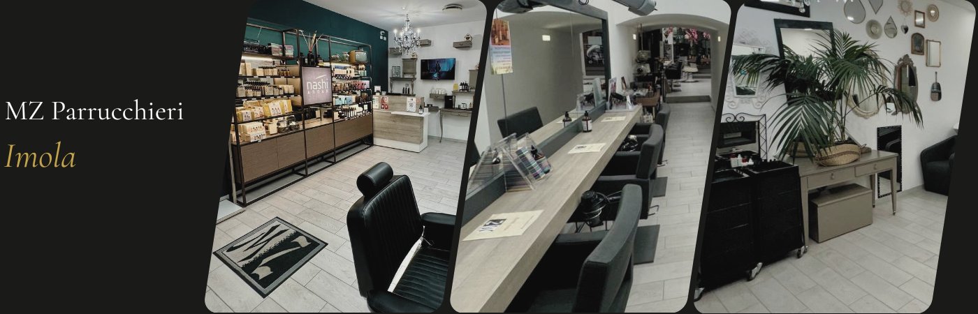 Interno del salone MZ Parrucchieri Imola